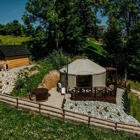 Jurta Na Wypasie - Luksusowy Namiot Z Widokiem Na Gory - Jacuzzi, Sauna, Split Ac, Private, Star View Zakopane Zewnętrze zdjęcie