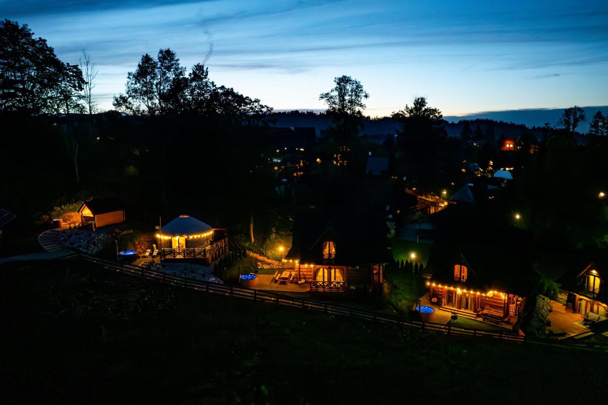 Jurta Na Wypasie - Luksusowy Namiot Z Widokiem Na Gory - Jacuzzi, Sauna, Split Ac, Private, Star View Zakopane Zewnętrze zdjęcie