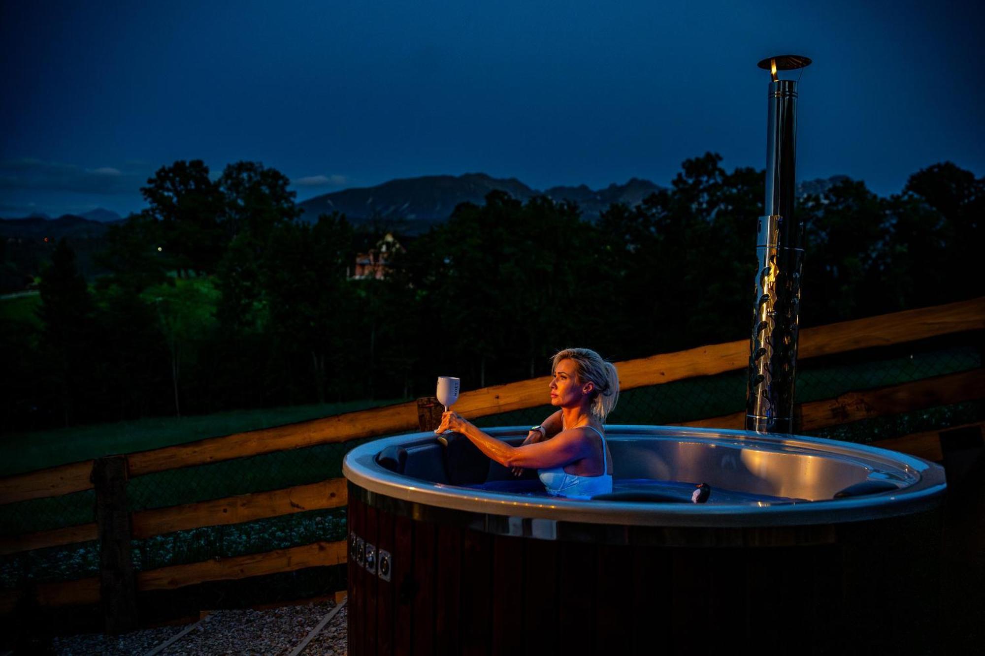 Jurta Na Wypasie - Luksusowy Namiot Z Widokiem Na Gory - Jacuzzi, Sauna, Split Ac, Private, Star View Zakopane Zewnętrze zdjęcie