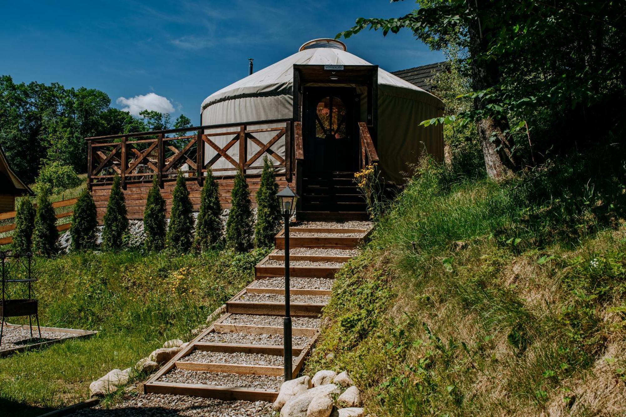 Jurta Na Wypasie - Luksusowy Namiot Z Widokiem Na Gory - Jacuzzi, Sauna, Split Ac, Private, Star View Zakopane Zewnętrze zdjęcie