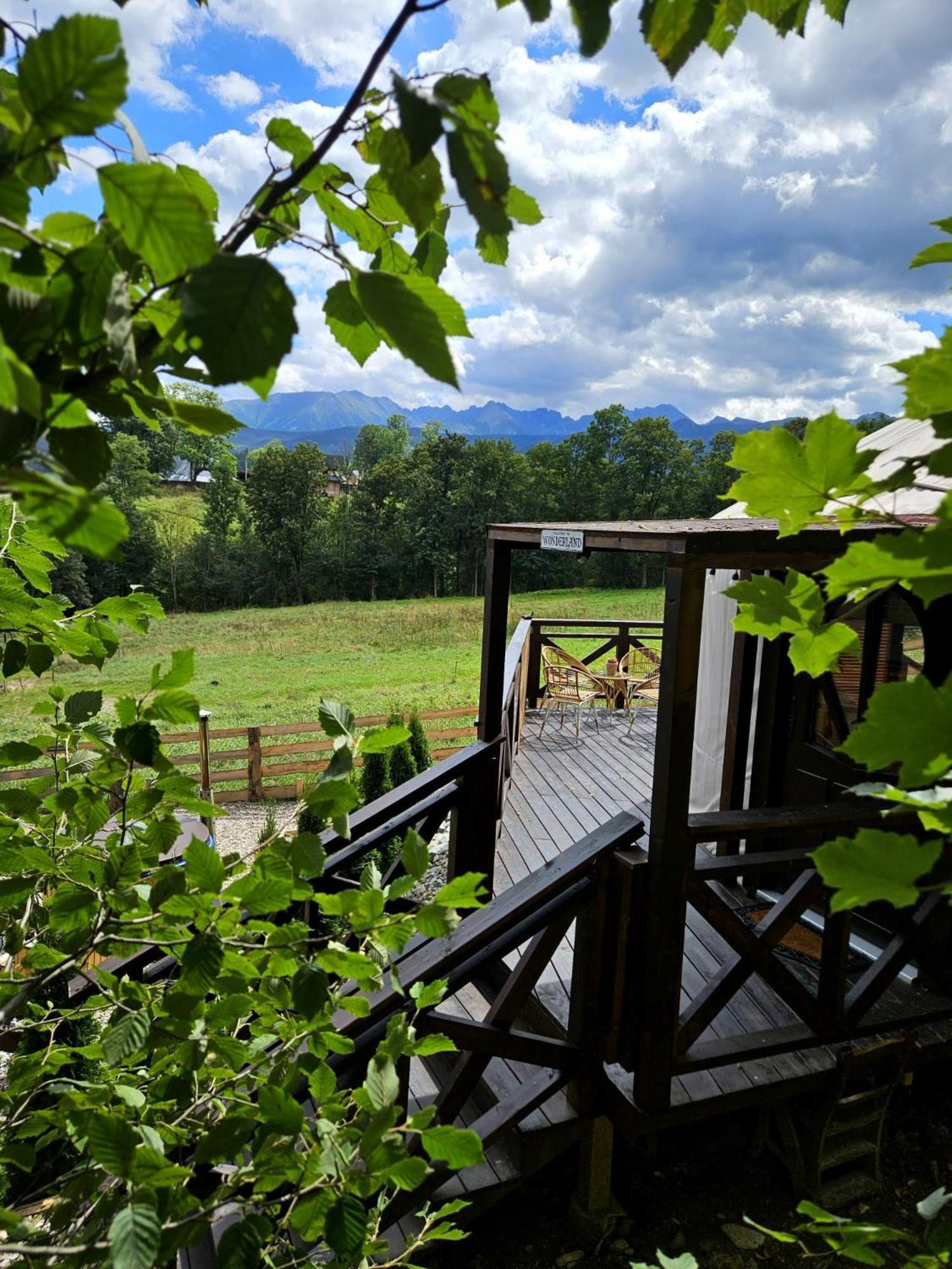 Jurta Na Wypasie - Luksusowy Namiot Z Widokiem Na Gory - Jacuzzi, Sauna, Split Ac, Private, Star View Zakopane Zewnętrze zdjęcie