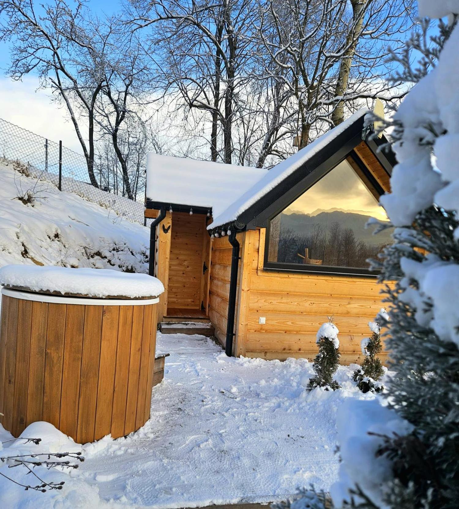 Jurta Na Wypasie - Luksusowy Namiot Z Widokiem Na Gory - Jacuzzi, Sauna, Split Ac, Private, Star View Zakopane Zewnętrze zdjęcie
